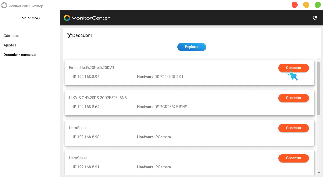 Tutorial MonitorCenter: Desktop App - Monitor Center