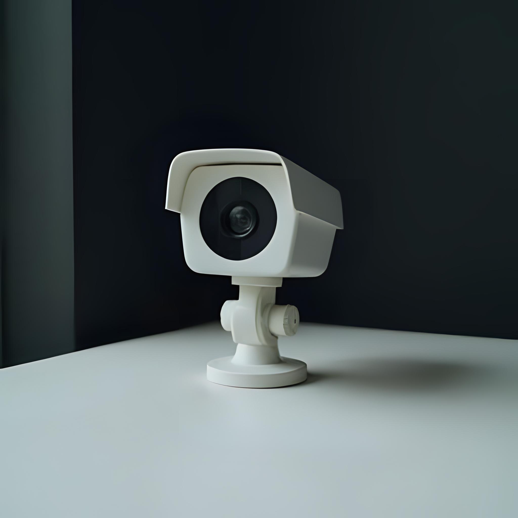 una camara de seguridad de juguete